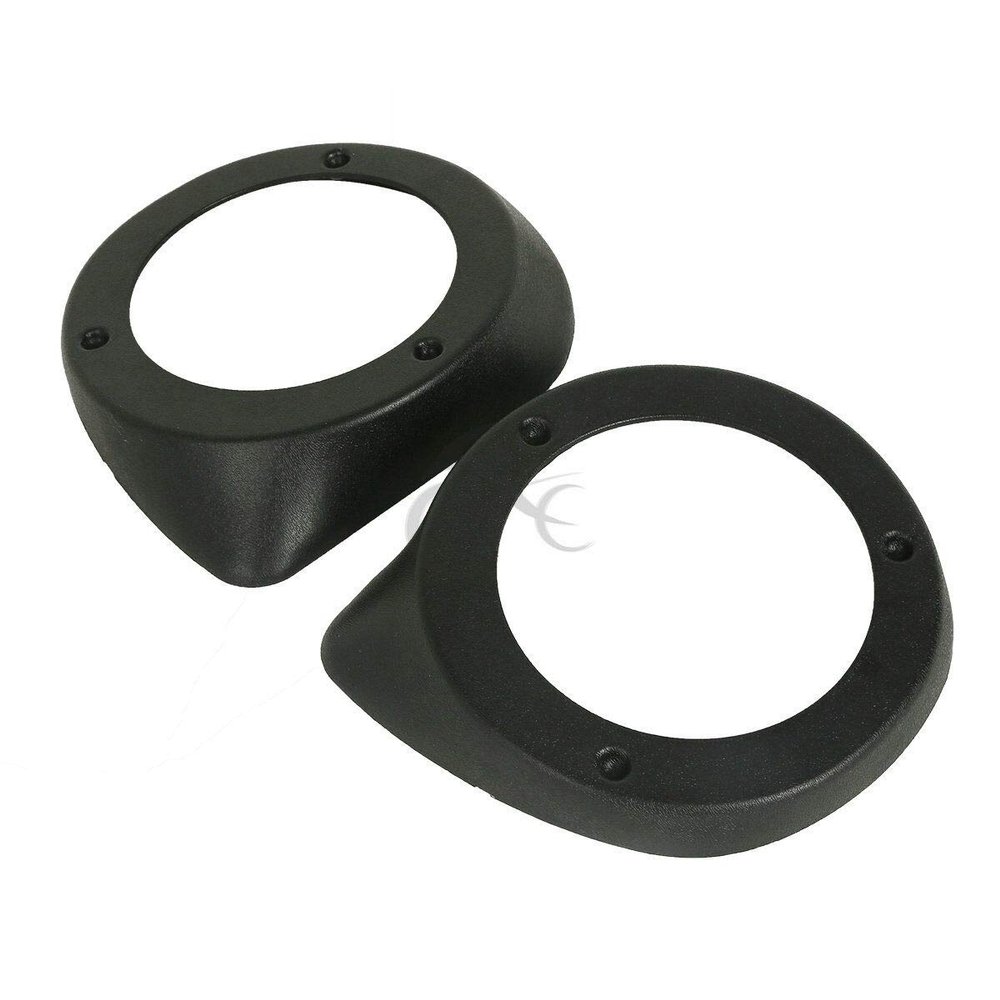 TCT-MOTORPARTS 6.5" Speaker Boxes Pod Fits For Harley Touring Road King Vented Lower Fairing Electra Street Glide 1997-2024
