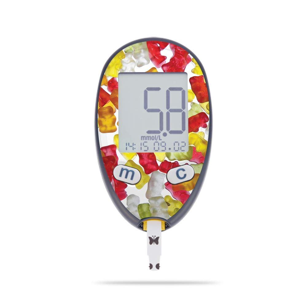 MightySkins Skin Compatible with Abbott Freestyle Freedom Lite - Gummy Bears | Protective, Durable, and Unique Vinyl Decal wrap Cover | Easy to Apply, Remove, and Change Styles | Made in The USA