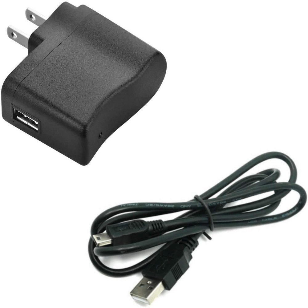 Graphing Calculator Charger: USB Power/Data Cable & Wall AC Adapter for Texas Instruments Calculators TI-84 Plus CE TI-84 Plus C Silver Edition TI 89 Titanium TI Nspire CX TI Nspire CX CAS
