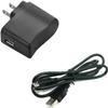 Graphing Calculator Charger: USB Power/Data Cable & Wall AC Adapter for Texas Instruments Calculators TI-84 Plus CE TI-84 Plus C Silver Edition TI 89 Titanium TI Nspire CX TI Nspire CX CAS view 1