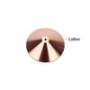 TEN-HIGH Laser Nozzle Single Layer for Fiber Laser Cutting Head, Dia.32mm, Height 15mm, Caliber 3.5mm, Conventional Type Laser Cutting Nozzle, 5 pcs/lot. view 4