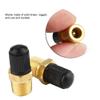 KIMISS Schrader Valve, 2Pcs 1/8" NPT MPT Brass Air Compressor Tank Fill Valve Relief Valve view 2