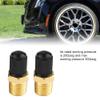 KIMISS Schrader Valve, 2Pcs 1/8" NPT MPT Brass Air Compressor Tank Fill Valve Relief Valve view 4