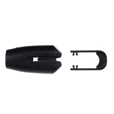 West Coast Paracord Black Plastic Utility Rope Clamps Tie-Downs, Rope Loops, and General Utility (8-10mm, 10 Pack)
