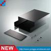 Gimax 12551150mm(WxHxL) Black Anodized Aluminum Extruded Enclosure - (Color: 160L brush black) view 1
