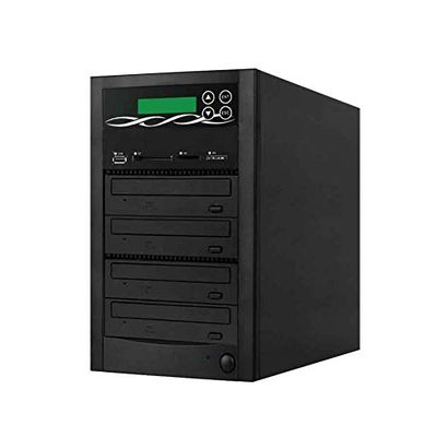 EZ DUPE 1 to 3 Media Mirror Duplicator - Flash (SD/CF/MS/MMC/USB) & Disc (Blu-Ray/DVD/CD) to BD DVD CD Disc Copy Copier Multimedia Backup (M903-SSPBD)
