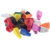 Gimax 100PCS/lot Network Cable Connector Plugs RJ45 Cat5 CAT6 Cover Cap Socket Boots Cap Head - (Color: dark grey) view 2