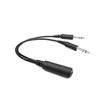 R SPIDER WIRELESS Helicopter U-174 Plug Aviation Headset to General Aviation(GA) Adapter Cable view 1
