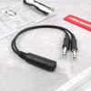R SPIDER WIRELESS Helicopter U-174 Plug Aviation Headset to General Aviation(GA) Adapter Cable view 3