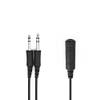 R SPIDER WIRELESS Helicopter U-174 Plug Aviation Headset to General Aviation(GA) Adapter Cable view 4