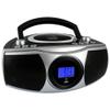 HANNLOMAX HX-315CD Portable CD/MP3 Boombox, AM/FM Radio, Digital Radio Frequency, Bluetooth, USB Port for MP3 Playback, LCD Display, Aux-in, AC/DC Power Source (Black) view 1