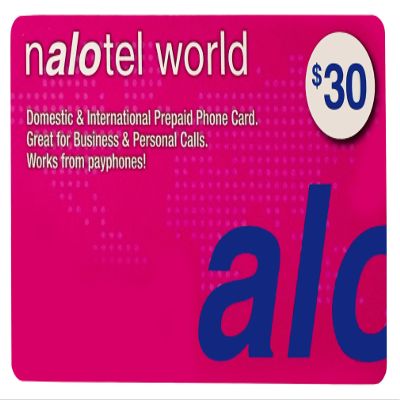 Phone Card for International & Domestic Calls, Prepaid Calling Card for Any Phones & Payphones | $30 USD