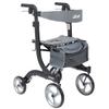 Drive Medical Nitro Euro Style Rollator Rolling Walker, Tall, Black rtl10266bk-t view 1