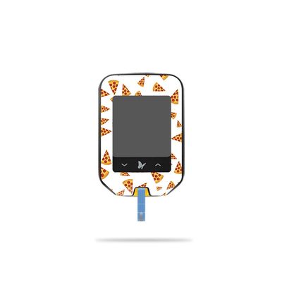 MightySkins Skin Compatible with Abbott Freestyle Precision Neo - Body by Pizza | Protective, Durable, and Unique Vinyl Decal wrap Cover | Easy to Apply, Remove, and Change Styles | Made in The USA