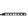 Lowell ACR-1508-SHW PDU with 8 (15A) Outlets, Surge Suppression, Hardwired; 120VAC, 60Hz, 15A; 6-Ft Non-Metallic Flexible Conduit (Whip) with Pigtail Leads; Protects Against Surges Up to 30,000A view 4