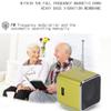 Yoidesu TD-V26 Portable Mini Speaker Music Player FM Radio Battery Powered Mini Digital Display Screen Speaker Music Player for Computer&Cell Phone Support TF Card and U Disk (Blue) view 3