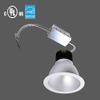 TDH Lighting 8 Inch 0-10v Dimmable Commercial Recessed Downlight Retrofit Kit with Haze Clear Reflector. (3000K, 15 Watts) view 2