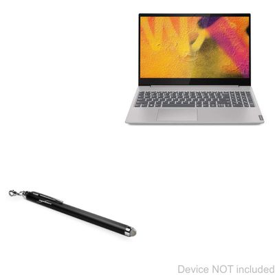 BoxWave Stylus Pen Compatible with Lenovo IdeaPad S340 Touch (15 in) - EverTouch Capacitive Stylus, Fiber Tip Capacitive Stylus Pen - Jet Black
