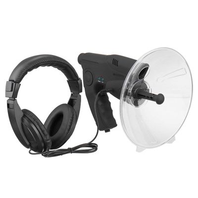 UGETDE 8X Magnification Monocular Sound Amplifier Parabolic Microphone Bionic Ear for Hearing Aids with Long Range up to 300m-Parabolic Microphone Bionic Ear for Long Range Listening Device