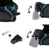 Lupholue Motorcycle Helmet Chin Strap Mount Compatible with GoPro Hero 12, 11, 10, 9, 8, 7, (2018), 6, Hero Black, Insta 360, Session, Xiaomi Yi, SJCAM (Blue) view 3
