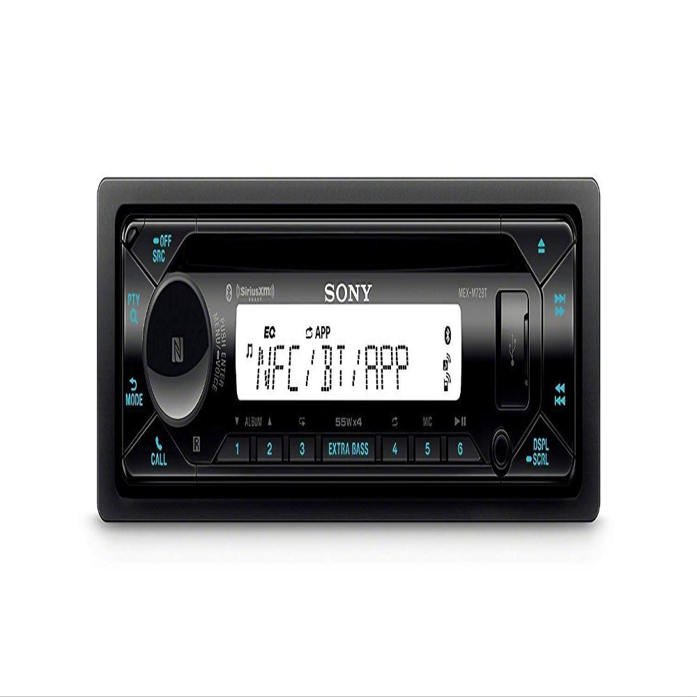 Sony MEX-M72BT Marine CD Receiver with Bluetooth and SiriusXM Ready