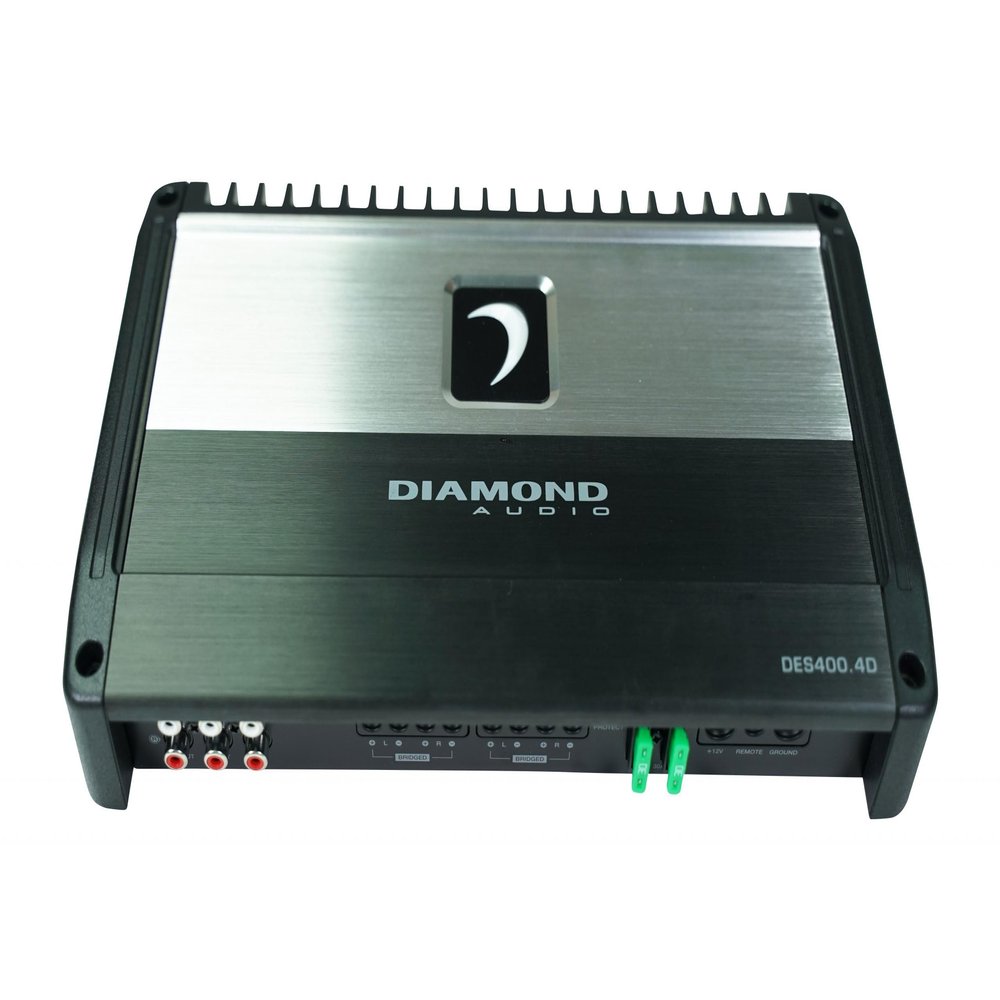 Diamond Audio DES400.4D 600W RMS Elite Series 4-Channel Class-D Car Amplifier