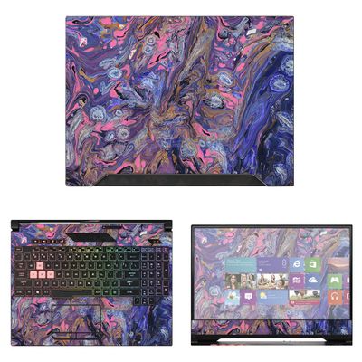 Decalrus - Protective Decal Paint Skin Sticker for Asus ROG Strix Scar II GL504 (15.6" Screen) case Cover wrap ASrogStixScar2_15-233