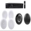 JBL Black 6.5" Front of House+(4) 8" Background Speakers+Amp Restaurant/Bar/Cafe view 1