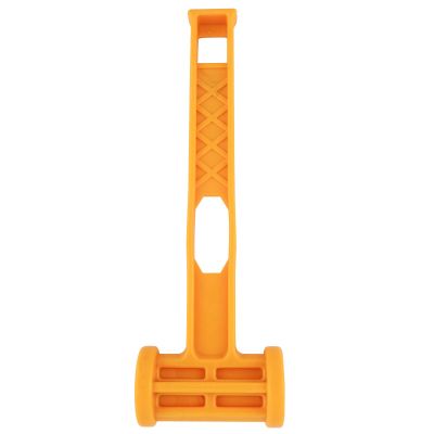 Portable Tent Stake Hammer, Plastic Camping Hammer 10.2inch Lightweight Ground Nails Hammer Tent Peg Mallet Tools for Outdoor Camping