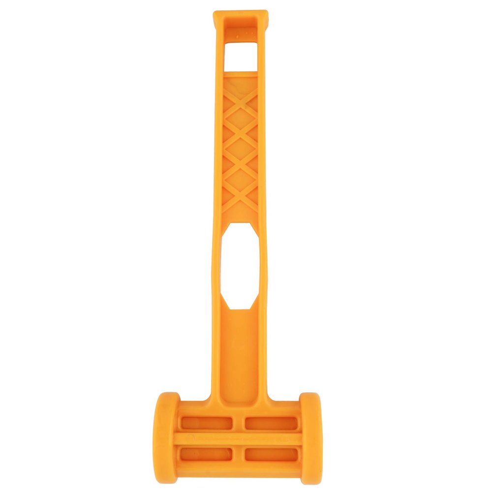 Portable Tent Stake Hammer, Plastic Camping Hammer 10.2inch Lightweight Ground Nails Hammer Tent Peg Mallet Tools for Outdoor Camping