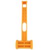 Portable Tent Stake Hammer, Plastic Camping Hammer 10.2inch Lightweight Ground Nails Hammer Tent Peg Mallet Tools for Outdoor Camping view 1