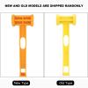 Portable Tent Stake Hammer, Plastic Camping Hammer 10.2inch Lightweight Ground Nails Hammer Tent Peg Mallet Tools for Outdoor Camping view 2