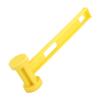 Portable Tent Stake Hammer, Plastic Camping Hammer 10.2inch Lightweight Ground Nails Hammer Tent Peg Mallet Tools for Outdoor Camping view 3