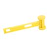 Portable Tent Stake Hammer, Plastic Camping Hammer 10.2inch Lightweight Ground Nails Hammer Tent Peg Mallet Tools for Outdoor Camping view 4