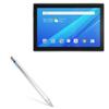 BoxWave Stylus Pen Compatible with Lenovo Tab 4 (10 in) - AccuPoint Active Stylus, Electronic Stylus with Ultra Fine Tip - Metallic Silver view 1