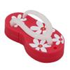 32GB Flip Flop Shape USB Stick USB 2.0 Memory Stick Flash Drive PenDrive Thumb Drive U Disk Data Storage USB Flash Disk with Chain (Red) view 2