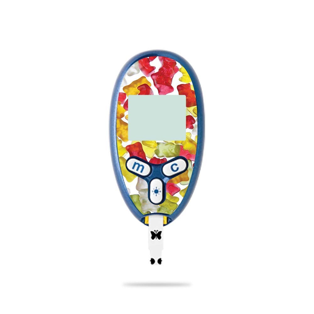 MightySkins Skin Compatible with Abbott Freestyle Lite - Gummy Bears | Protective, Durable, and Unique Vinyl Decal wrap Cover | Easy to Apply, Remove, and Change Styles | Made in The USA
