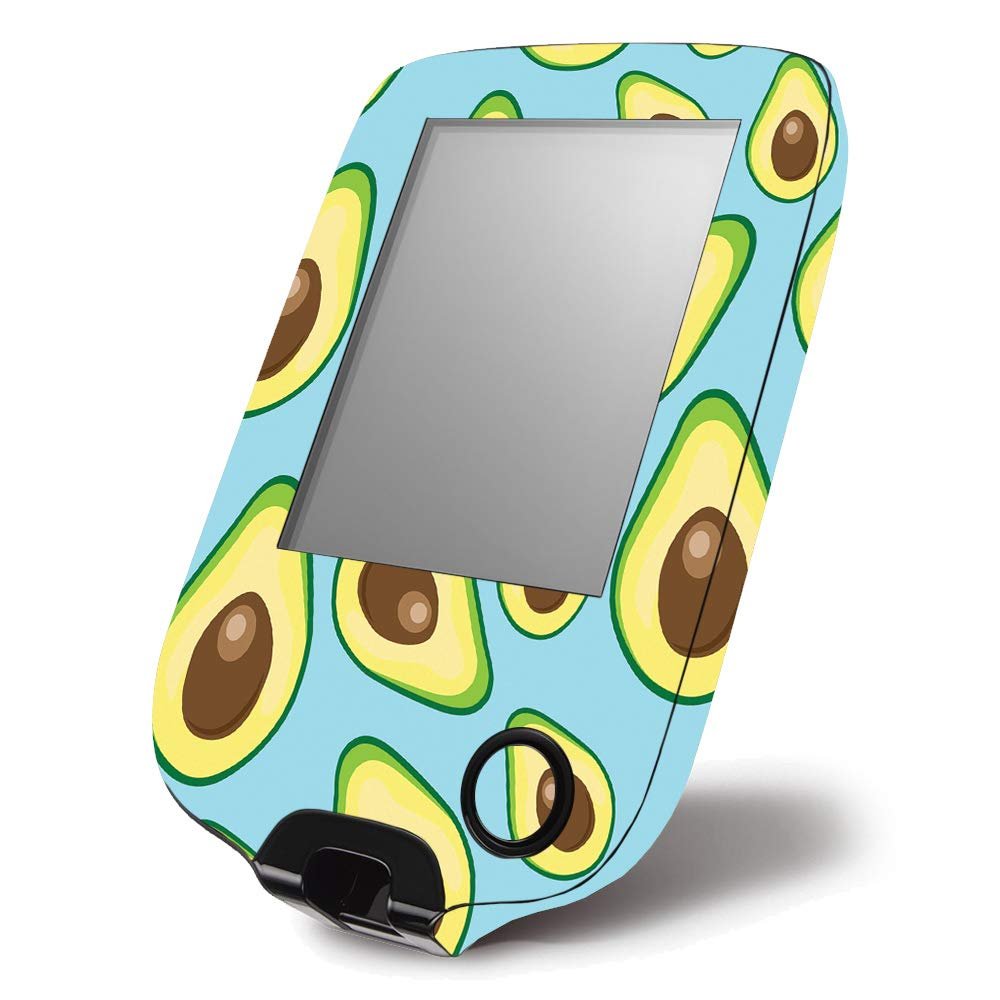 MightySkins Skin Compatible with Abbott Freestyle Libre 1 & 2 - Blue Avocados | Protective, Durable, and Unique Vinyl Decal wrap Cover | Easy to Apply, Remove, and Change Styles | Made in The USA