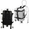 Baggex Store Premium Rugged Backpack Conversion System, Lockable Buckles,Zippered Pockets,Deluxe Padded Backplate Luggage Strap for 22-30 Inch Hardshell Case/Luggage/Suitcase view 1