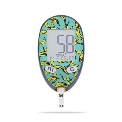 MightySkins Skin Compatible with Abbott Freestyle Freedom Lite - Bananas | Protective, Durable, and Unique Vinyl Decal wrap Cover | Easy to Apply, Remove, and Change Styles | Made in The USA