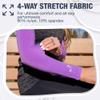 SportsTrail Cooling Arm Sleeves for Men & Women  Breathable, Moisture-Wicking, Sun Protection for Sports, Basketball, Football, Running, Golf, Cycling, Volleyball Arm Sleeves for Women, Men & Youth view 2