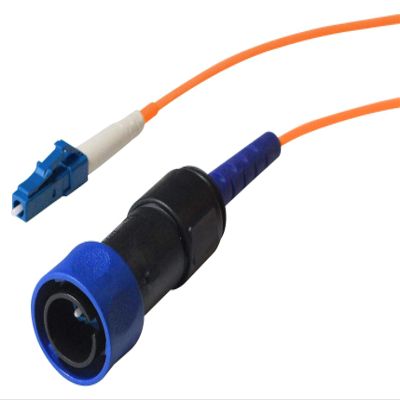 PXF4050BAB - Fiber Optic Cable, IP66/IP68/IP69K, 10m, 62.5?m / 125?m, Multimode, 1 Fiber, LC to LC (PXF4050BAB)