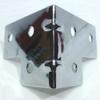 (8) Eight 6 Hole Medium Corner Brace for ATA Flight Case - Chrome Finish view 4