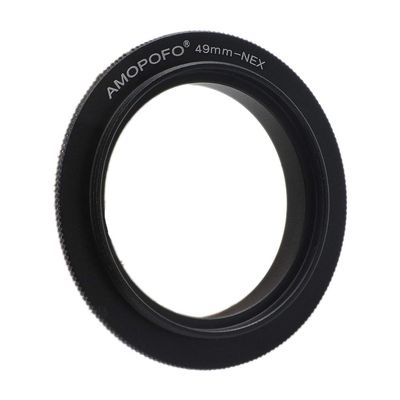 49mm Lens Macro Reverse Adapter Ring for Sony E-Series Camera, fits Sony NEX-3, NEX-5, NEX-5N, NEX-7, NEX-7N, NEX-C3, NEX-F3, Sony Camcorder NEX-VG10, VG20, FS-100, FS-700