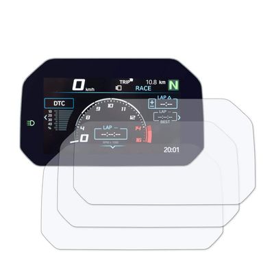 Speedo Angels SABM13UC Connectivity Dashboard Screen Protector compatible with S 1000 Rr (2019+) 3 x Ultra Clear