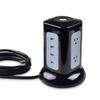 Cable Matters 6 Outlet Surge Protector Tower with 4 USB Charging Ports (4.2A in Total) and 10 Feet Extra Long Power Cord in Black view 1