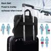 Colorful Tropical Leaf Print Laptop Bag Pouch Briefcase Fits 13/14/15.6 inch Notebook Computer Bags for Women Men view 4