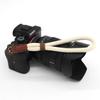 Comfortable Cotton Camera Hand Wrist Strap Compatible for Sony A7 A9 A6000 A6300 A6500 Fujifilm X-T30 X-T20 X-T3 X-T2 X70 ILCE M10 Mirrorless Cameras Safety Tether (Off-White) view 2