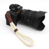 Comfortable Cotton Camera Hand Wrist Strap Compatible for Sony A7 A9 A6000 A6300 A6500 Fujifilm X-T30 X-T20 X-T3 X-T2 X70 ILCE M10 Mirrorless Cameras Safety Tether (Off-White) view 4