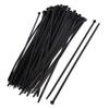 100Pcs Black Nylon Network Cord Cable Zip Wire Tie Fastener 16" view 1